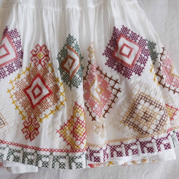 NWT Caffe’ d’Orzo Girls 12 Embroidered Folkish Dress - Picture 7 of 16